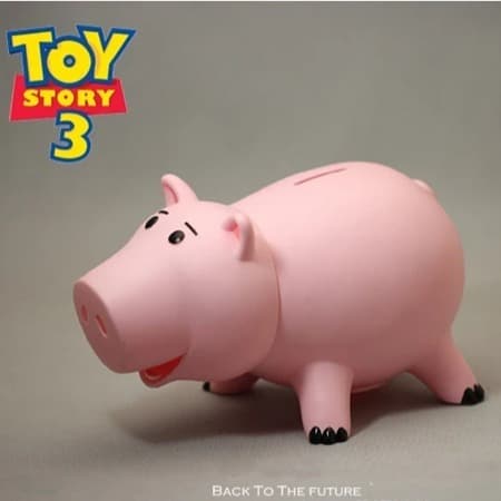 Porquinho Hamm Cofre Toy Story 3 Action Figure Decoração Presente Criança Enfeite Geek Guardar Dinheiro Cofrinho