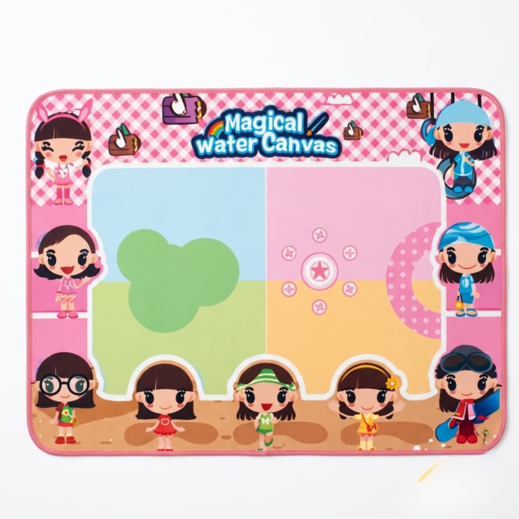 Tapete Mágico De Desenhar Com Água Produ Grande 80x60cm Lousa Infantil Educativo Reutilizavel
