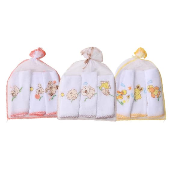 Kit 6 Panos de Boca Fralda Bebe Macio Barato Promoção Envio Rápido