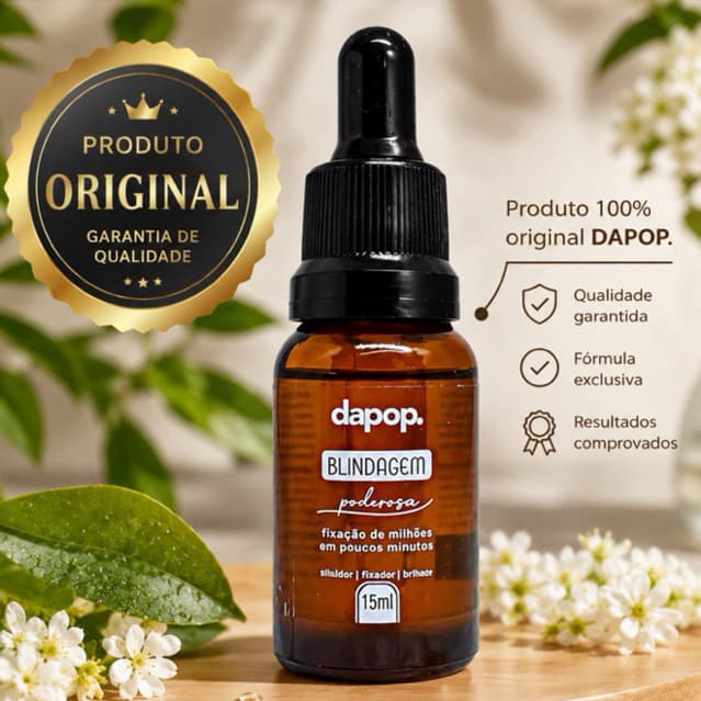 Blindagem Facial dapop Alta Fixação Pré Maquiagem Poderosa ORIGINAL
