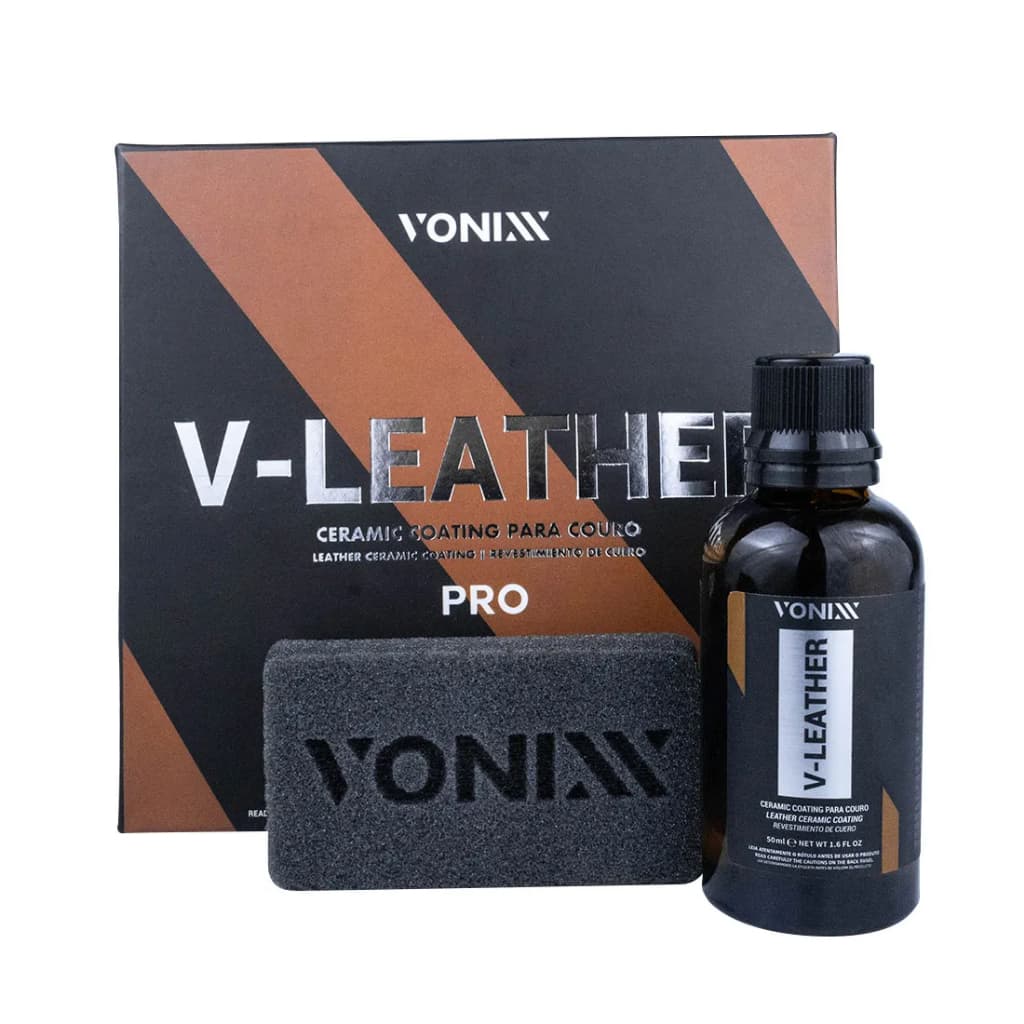 Vitrificador De Couro V-Leather Pro 50ml Vonixx Coating Sio2