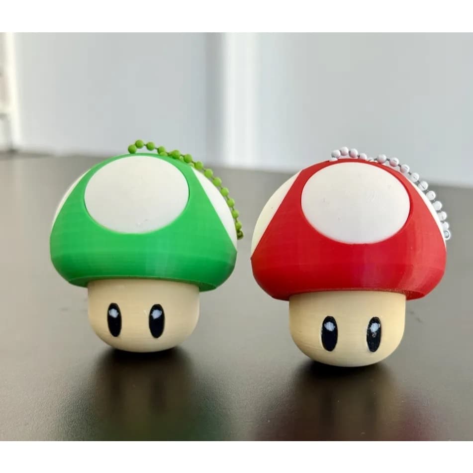 CHAVEIRO CLICKER MARIO COGUMELO VERMELHO CHAVEIRO CLICKER
