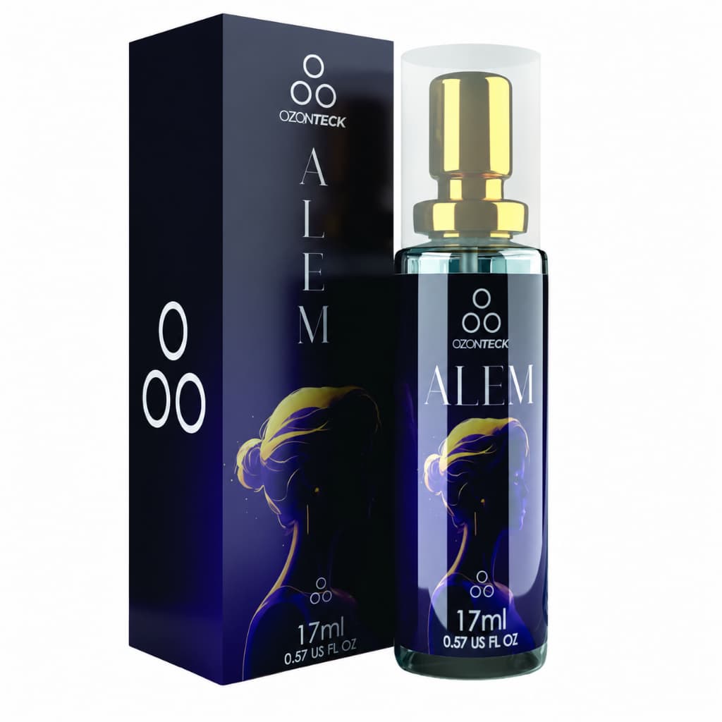 Perfume Feminino Alem Ozonteck 17ml | 33% Essência Fixação Ótima | Original | Misterioso Sofisticado