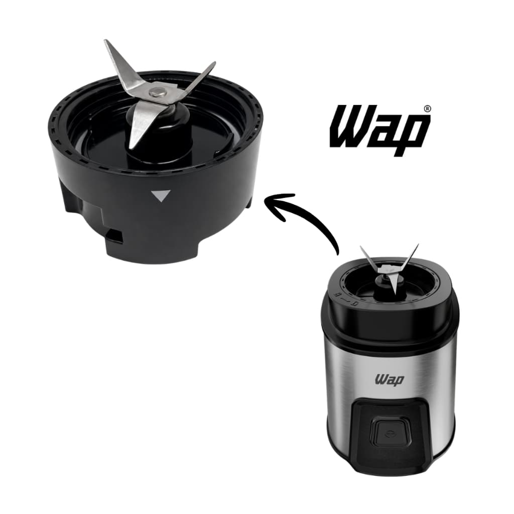 Faca Com Lâminas Original Wap Blender Go Wbg600 Liquidificador Portátil Reposição
