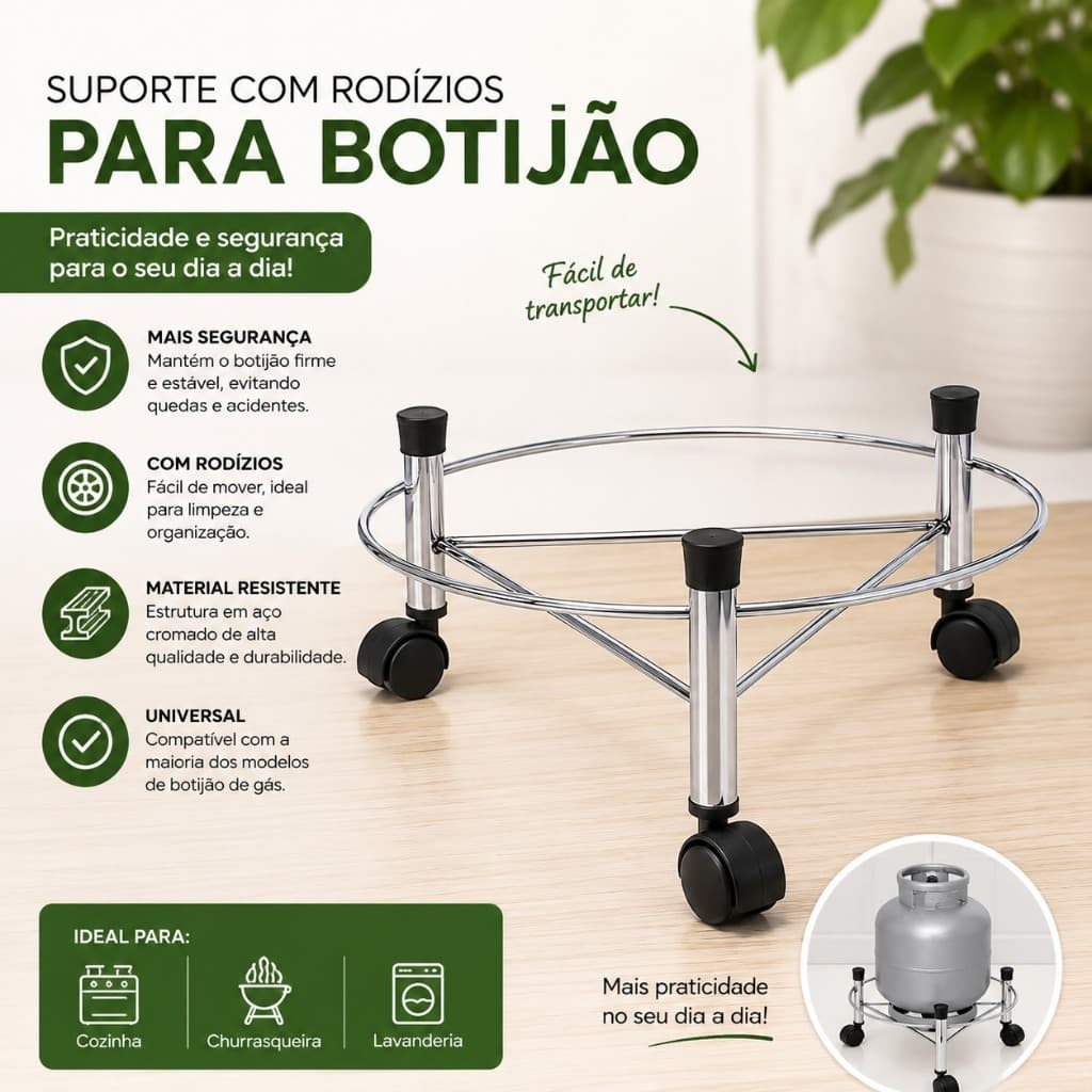 SUPORTE PARA BOTIJÃO