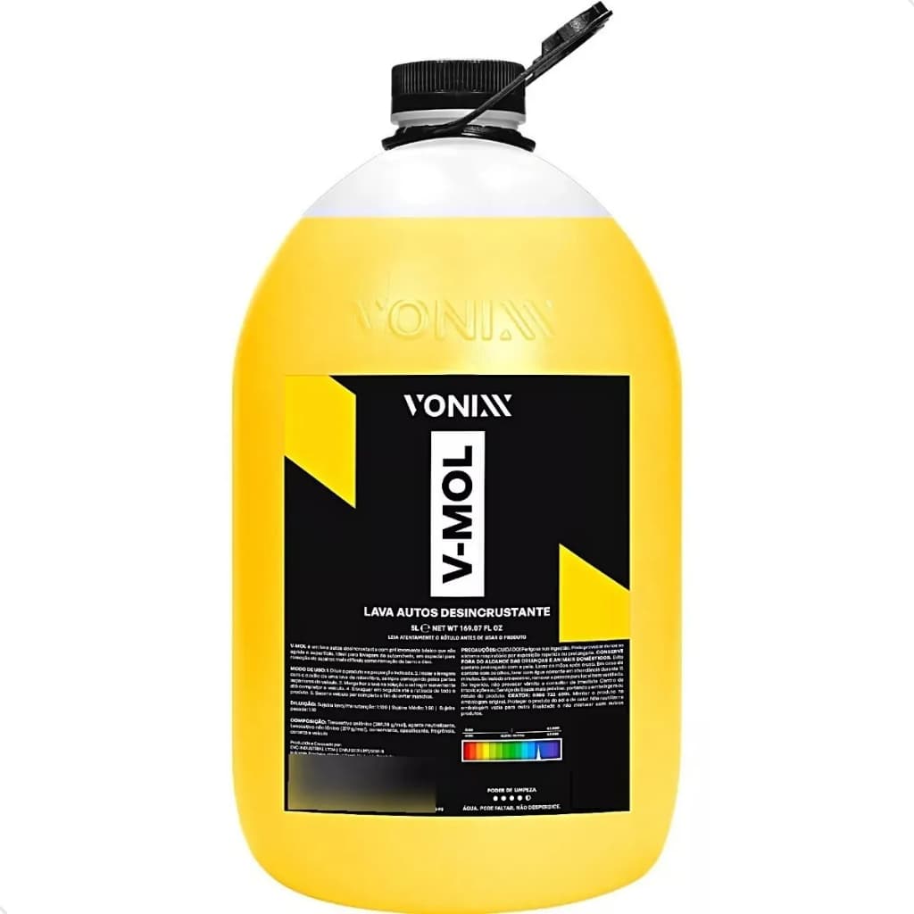 Vonixx V-Mol 5 Litros  Desengraxante Automotivo