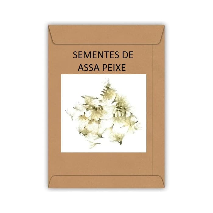 70 Sementes da planta medicinal Assa Peixe Branco Para Mudas.