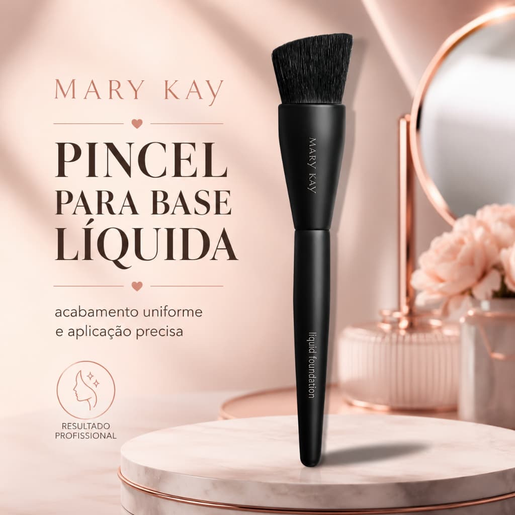 Pincel para Base Liquida MK