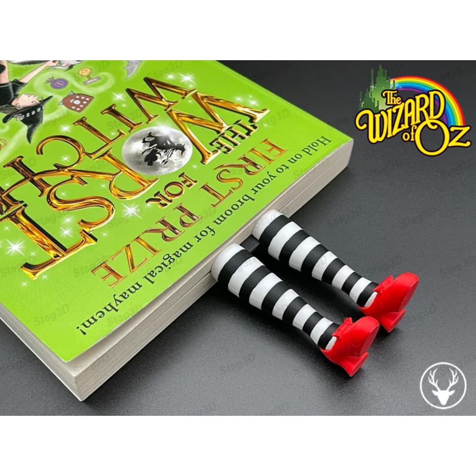 Marcador de Pagina Alice Magico de Oz Decoração Geek Leitura Presente Fã