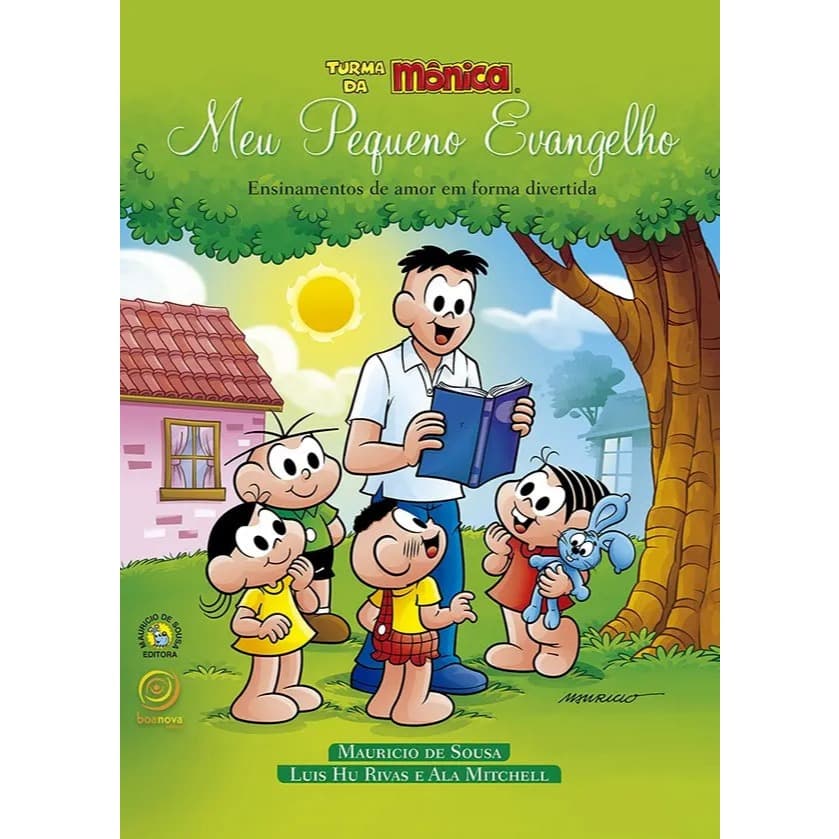 Livro Meu Pequeno Evangelho - Turma Da Mônica - Editora Boa Nova