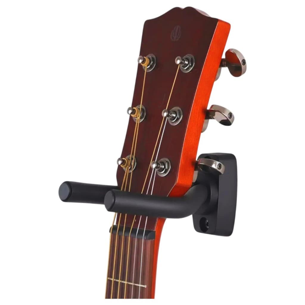 Suporte pedestal estante parede violão guitarra ukulele violino emborrachado resistente + parafusos