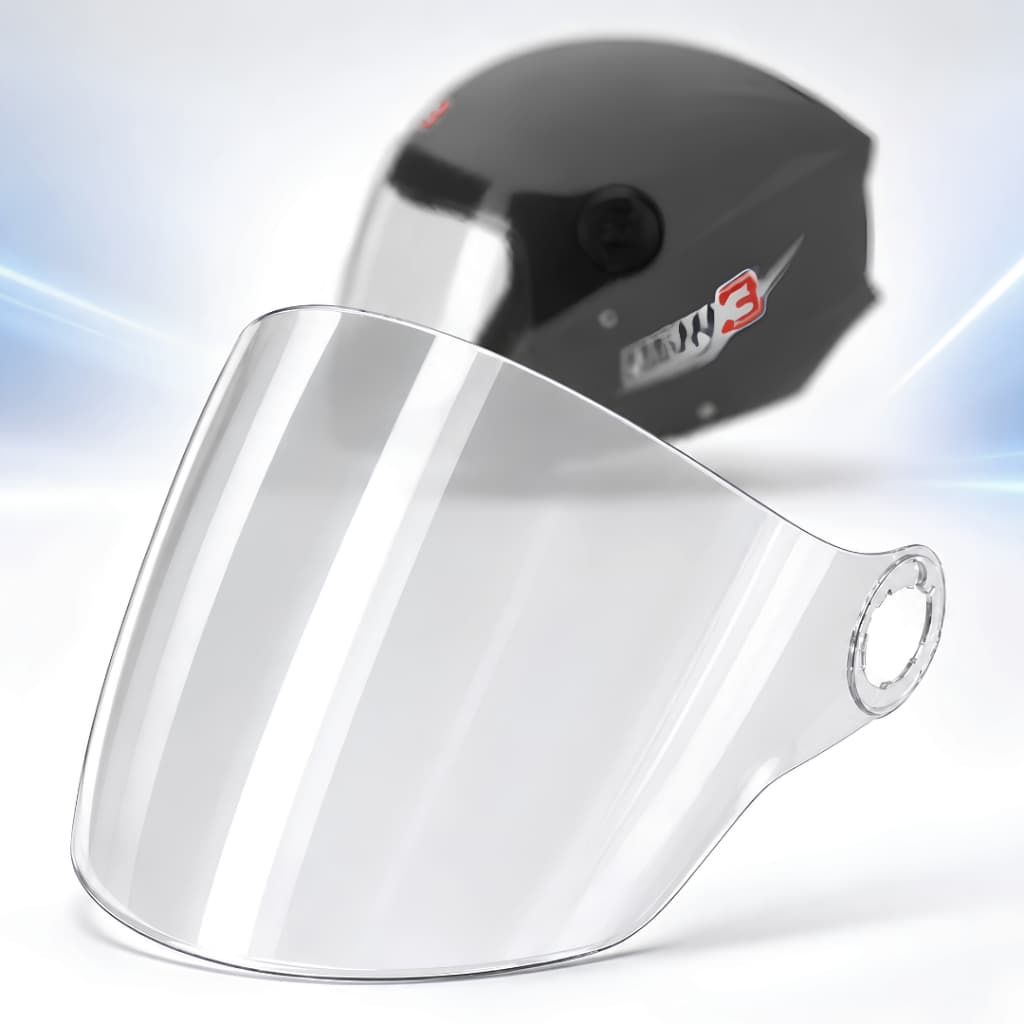 Viseira Cristal Para Capacete Liberty 3 Spark Jet Atomic FTX