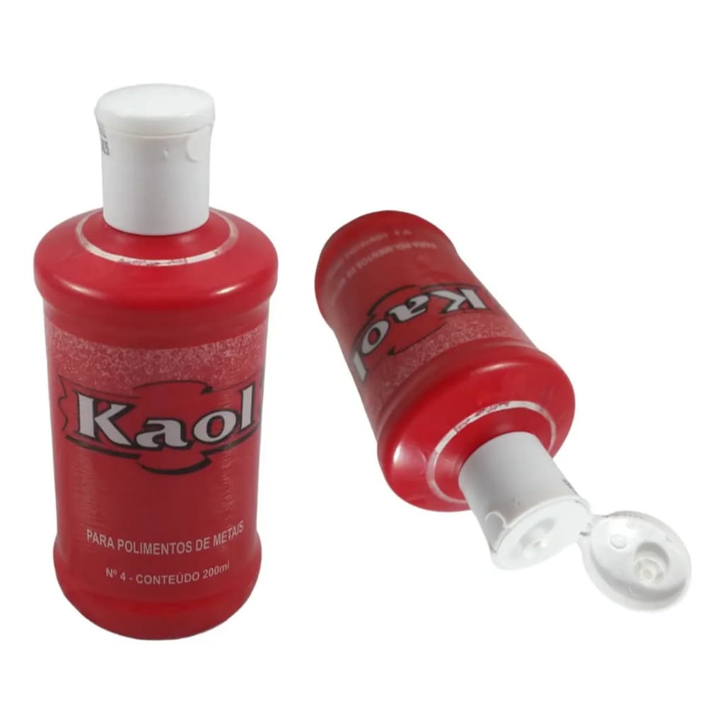Kaol Polidor 200 Ml Para Polimento Brilho Em Metais Jóias Nf