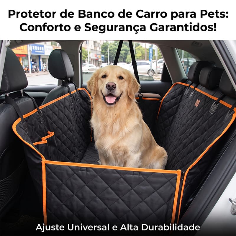 Tapete para Cães em Carros, Impermeável e Resistente à Sujeira, Almofada para Viagem de Carro