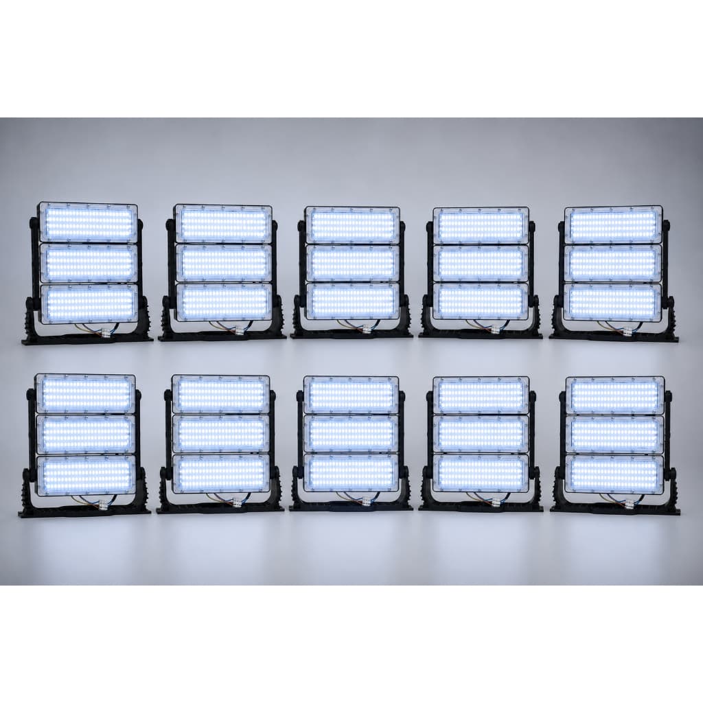 Kit 10 Refletor 400w Holofote Led Osram 36000lm Combate 65K