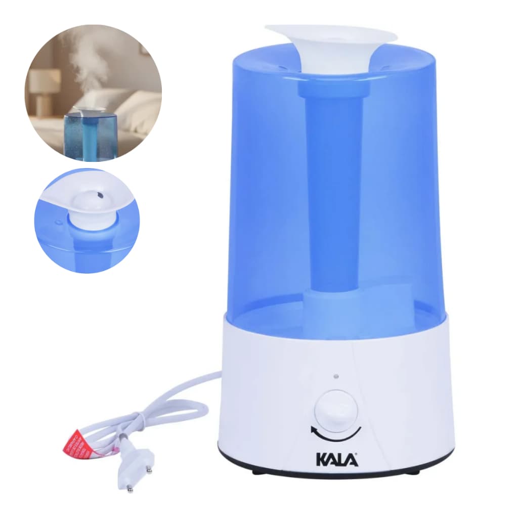 Umidificador De Ar Ultrassônico Kala 3,2L Bivolt Silencioso Com Regulagem
