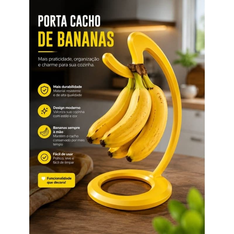 PORTA cacho de Bananas