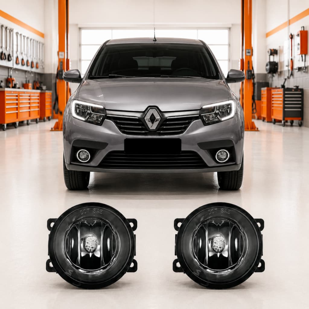 Par Farol De Milha Neblina Renault Sandero 2007 a 2022