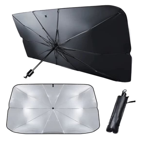 Painel Guarda Sol Proteção Solar Uv para-brisa Quebra Sol Universal para Todos Modelos de Carro