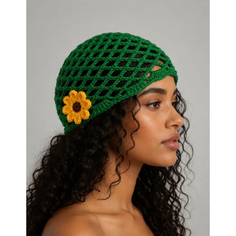 HEADPIECE de crochê Brasil,Chapéu Brasil, Brasil Core