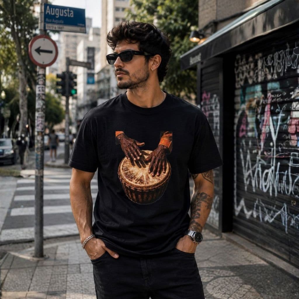 Camiseta Unissex Ogã Moda Street Exclusiva