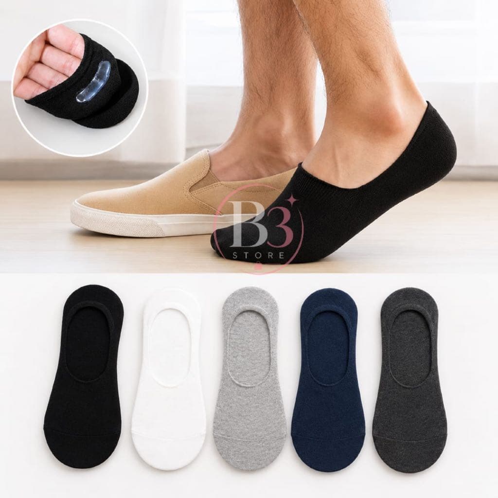 Meia Invisivel Soquete Sapatilha Kit Masculina