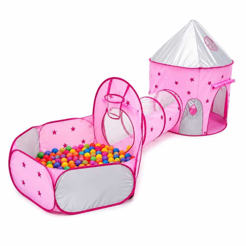 Barraca Rosa infantil Princesa 3x1 linda