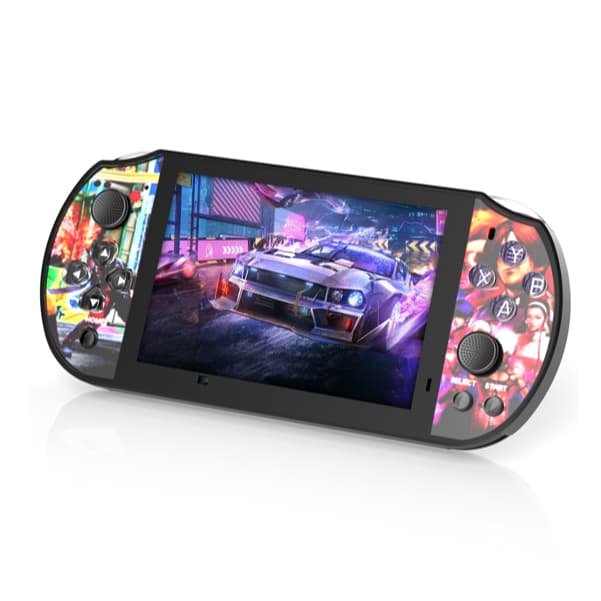Console Mini Vídeo Game Portátil 10 Mil Jogos Retrô Emulador PS1 GBA Bateria Recarregável