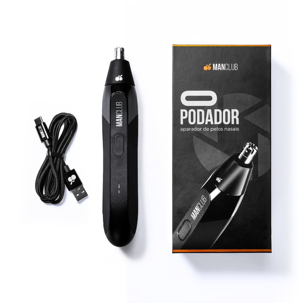 Aparador De Pelos do Nariz Sem Fio à Prova D'água e à Prova de Cortes – O Podador Masculino da MANCLUB