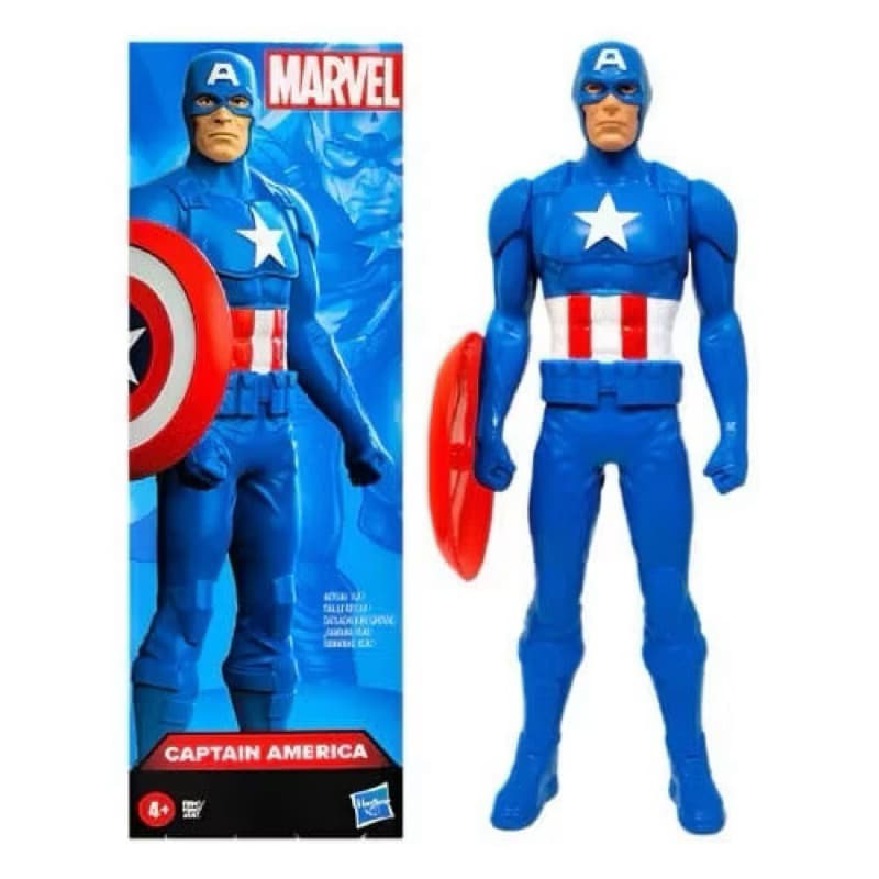Boneco Capitão America - Marvel Expression 20 Cm - Original HASBRO