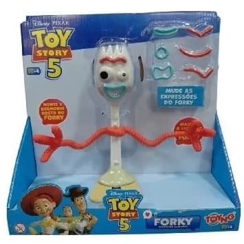 Boneco Garfinho Toy Story Forky 5 Licenciado Disney/pixar Colecionável Oficial Presente
