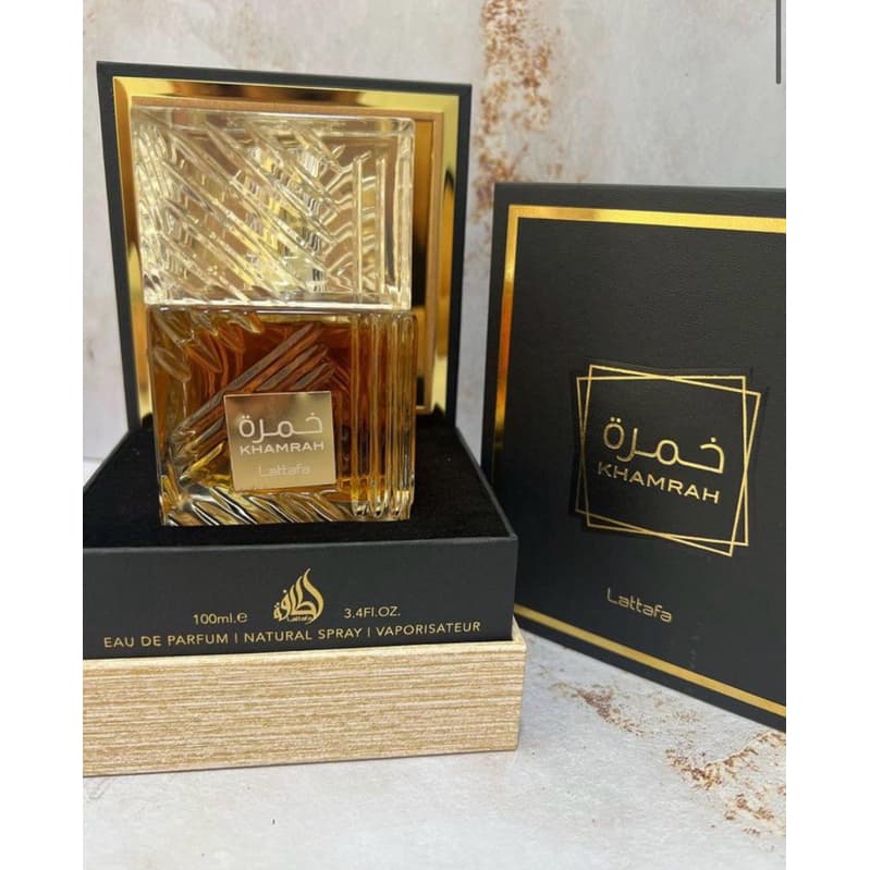 Perfume Árabe Lattafa Khamrah 100ml - original - Eau De Parfum Indicado Para Homens E Mulheres100ml