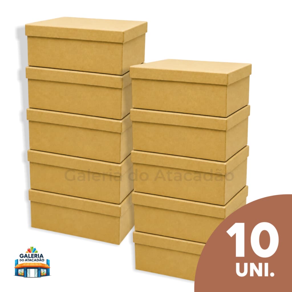 10 Caixas MDF GRANDE e ALTA 20x15x10 Personalizar Artesanato Convite Lembrancinha Decoração Caixinha de MDF