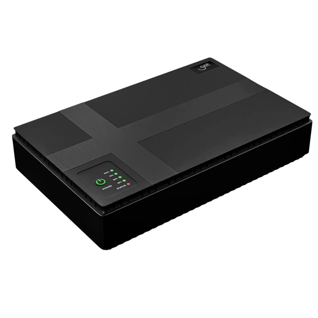Mini Nobreak UPS Get 18W Bivolt de 10400mAh para Roteador e Modem - Goldentec