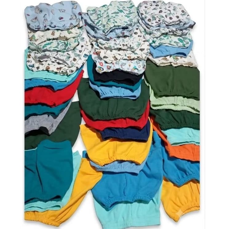 Kit 4 Shorts Bebê Tapa Fralda Infantil Menino P M G 100% Algodão Malha Confortável Lisas e estampadas Casual