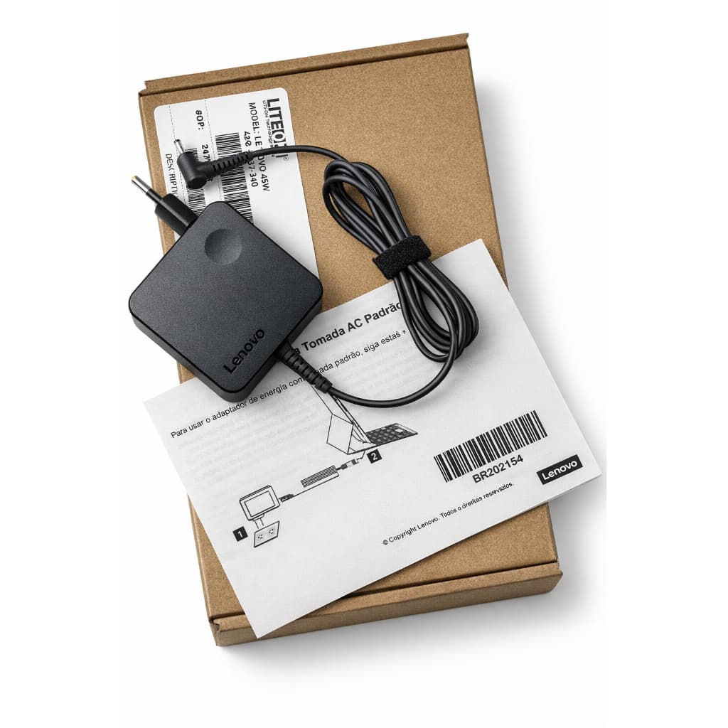 Original Carregador Lenovo Ideapad 2.25a s145 Pa-1450-55lb 110 120 310 15isk 320 330 510 520 710 720 c340 20v n21 y500