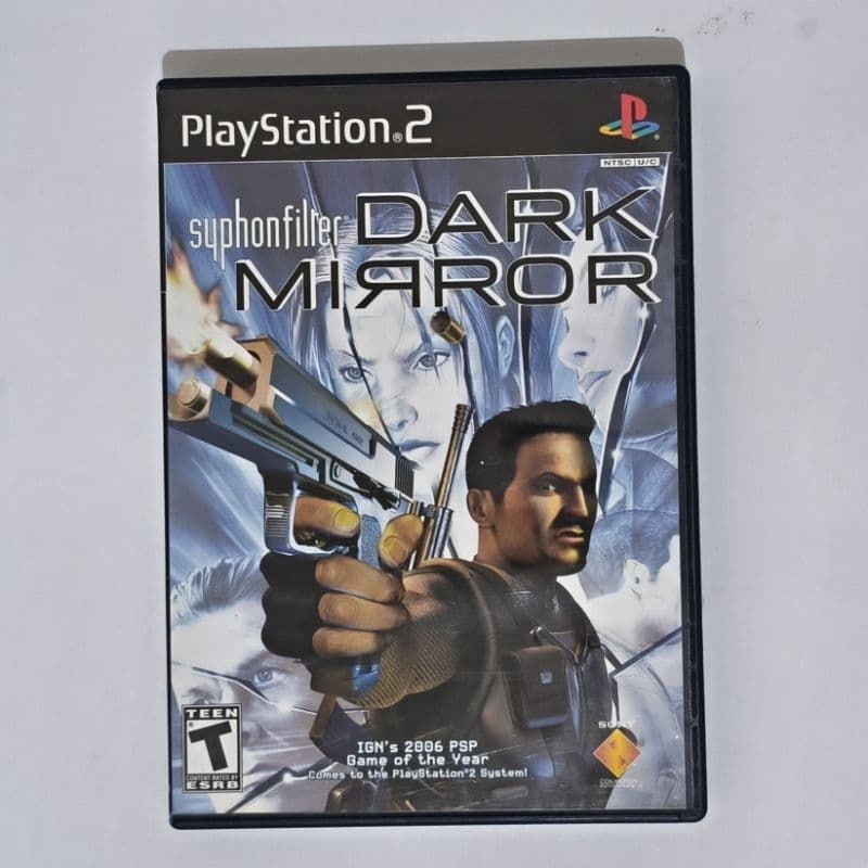 Syphon Filter: Dark Mirror Original PS2 Mídia Física Completo