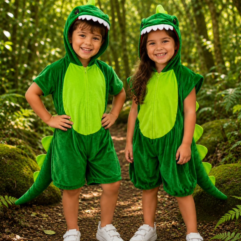Fantasia Infantil Menino Menina Dinossauro Tiranossauro Rex