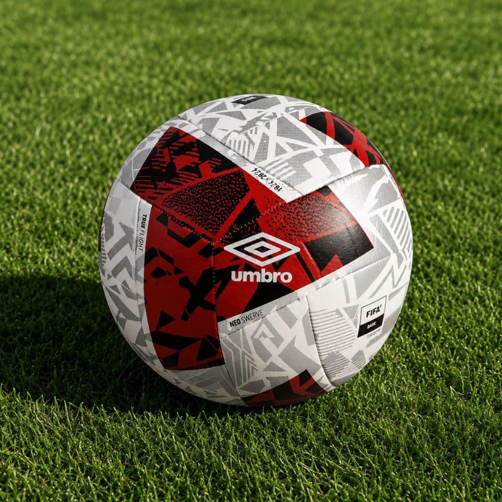 Bola Oficial de Campo Umbro Neo Swerve Match FB FIFA Basic Tamanho 5 recreativa para Treinos e Partidas