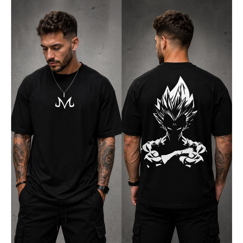 Camisa Básica Super GOKU Camiseta T-shirt Masculina  100% Algodão