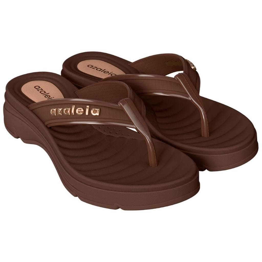 Tamanco Azaleia  Esporão Anabela Conforto Ortopédico Elegante