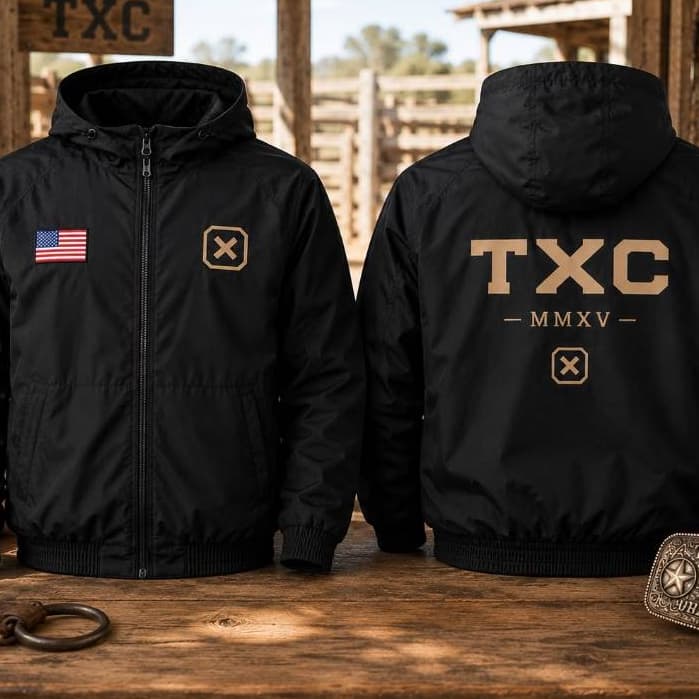 Jaqueta Corta Vento Masculina Country Com Capuz Impermeável Blusa Leve Casual