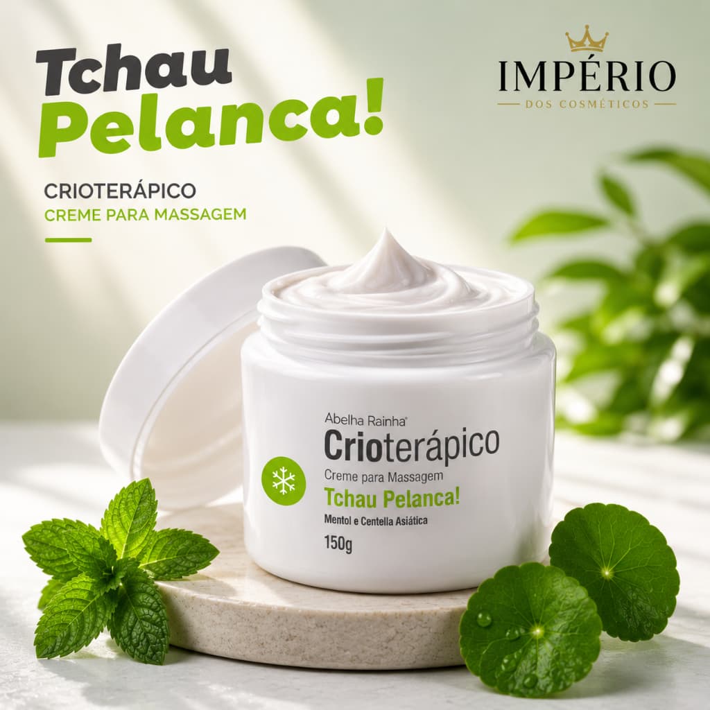 Creme Firmador e Redutor para Braços Tchau Pelanca Crioterápico Abelha Rainha