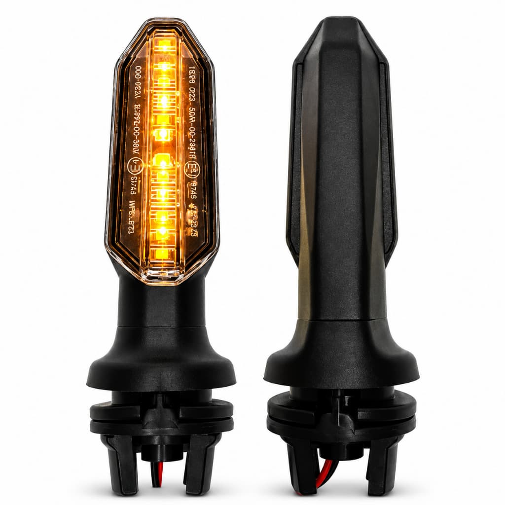 Pisca LED Moto Honda CB 250 Twister 2019 a 2023 CG Titan Fan Start Cargo 2014 a 2023 Seta LED Par Stallion
