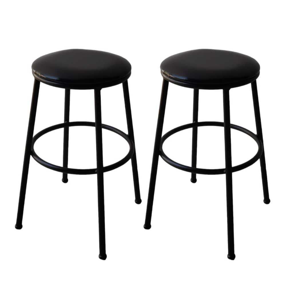 Kit 2 Banquetas Baixa Bistrô Bancos Bancada Bar Balcão Cozinha Americana 53cm