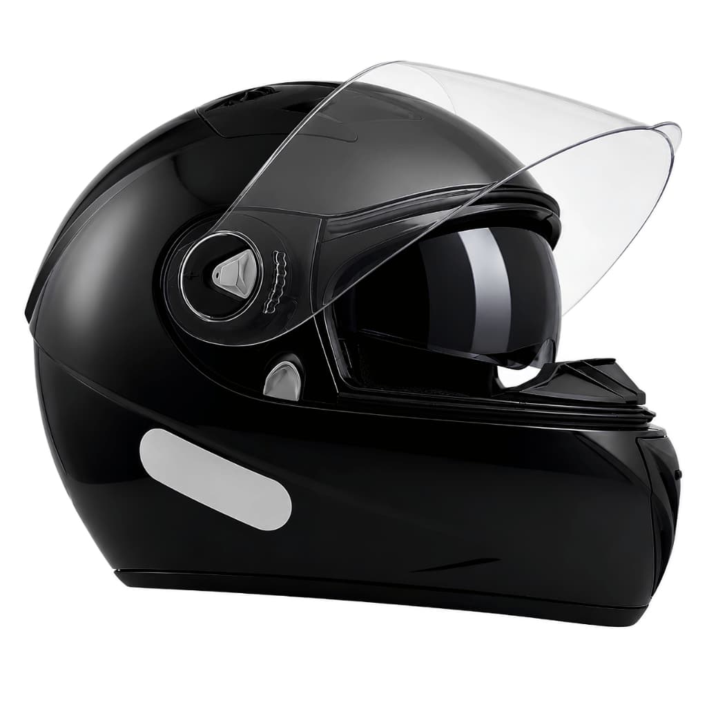 Capacete Moto Fechado com Óculos Solar Interno Xtroy Solid Forro Removível Envio Imediato