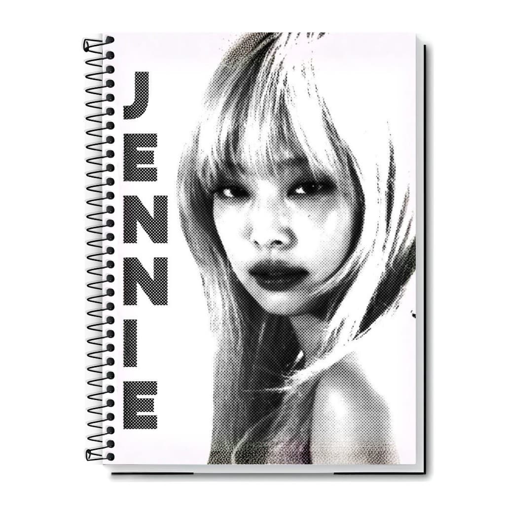 Caderno Universitário FC BLACKPINK com Capa Dura – Perfeito para Fãs | K-Pop 1,10,15 e 20 Matérias