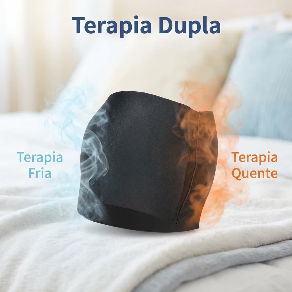 Máscara 3D Dormir Anti Dor de Cabeça