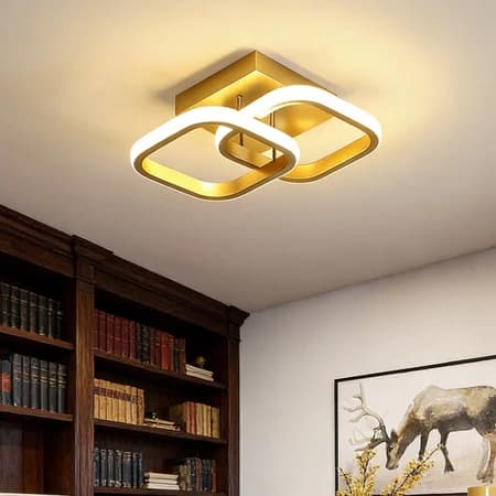 Luminária De Teto Led Decoração Minimalista Moderno Pendente Lustre Plafon para Sala Quarto Ceiling Light 3 em 1