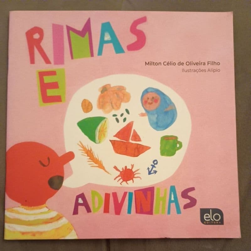 Livro Rimas e Adivinhas - Milton Célio de Oliveira Filho (Excelente Estado)